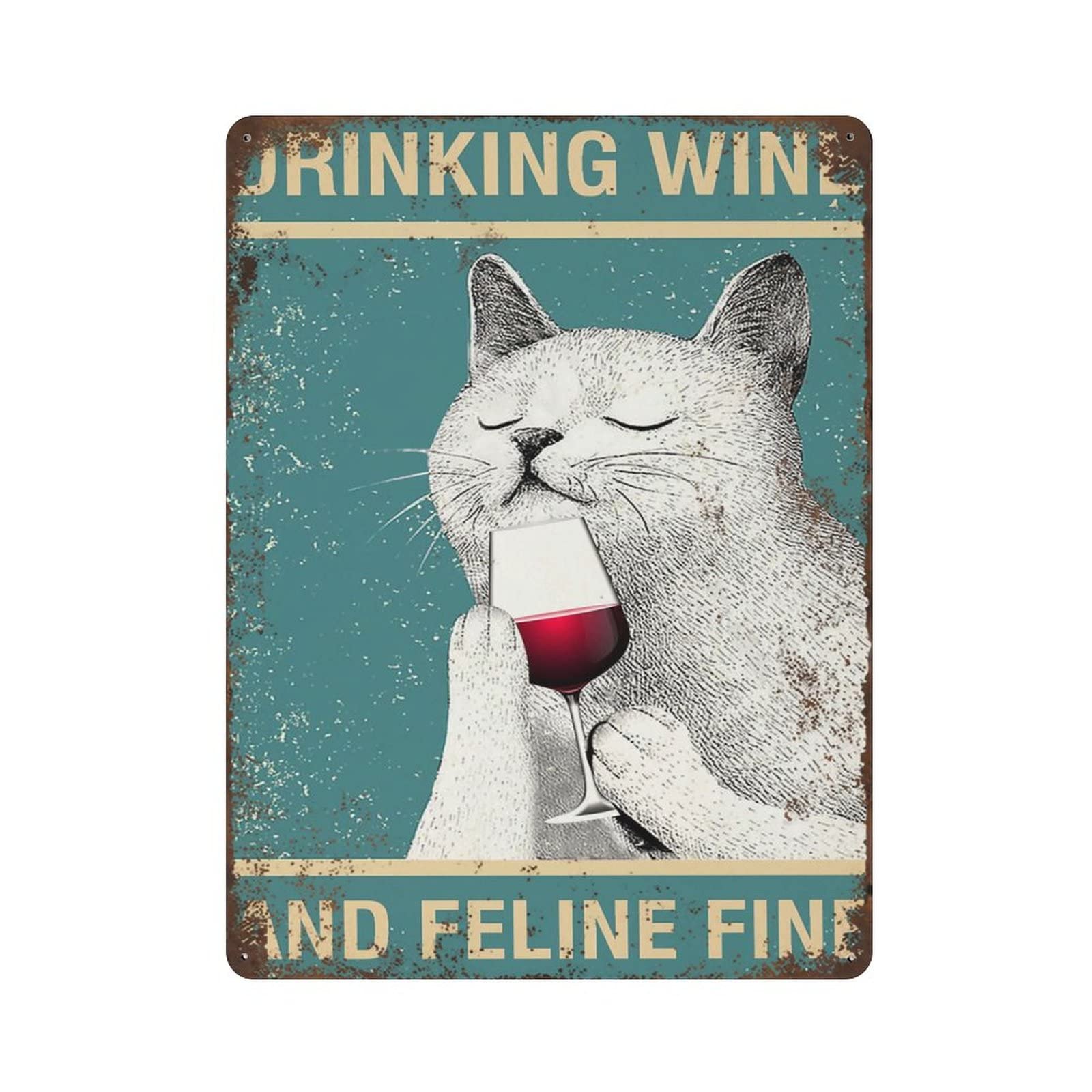 Home Decor Lovely Home - Antique Durable Thick Metal Sign,Love Drinking