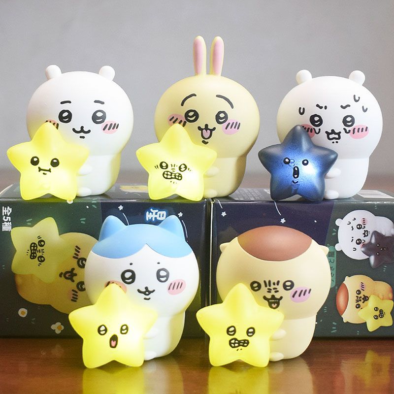 Home Decor Zen - Glowing Star Night Light Kawaii Hachiware