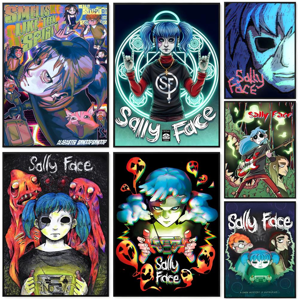 Home Decor Living Room Ideas - Game Sally Face Poster Poster HD