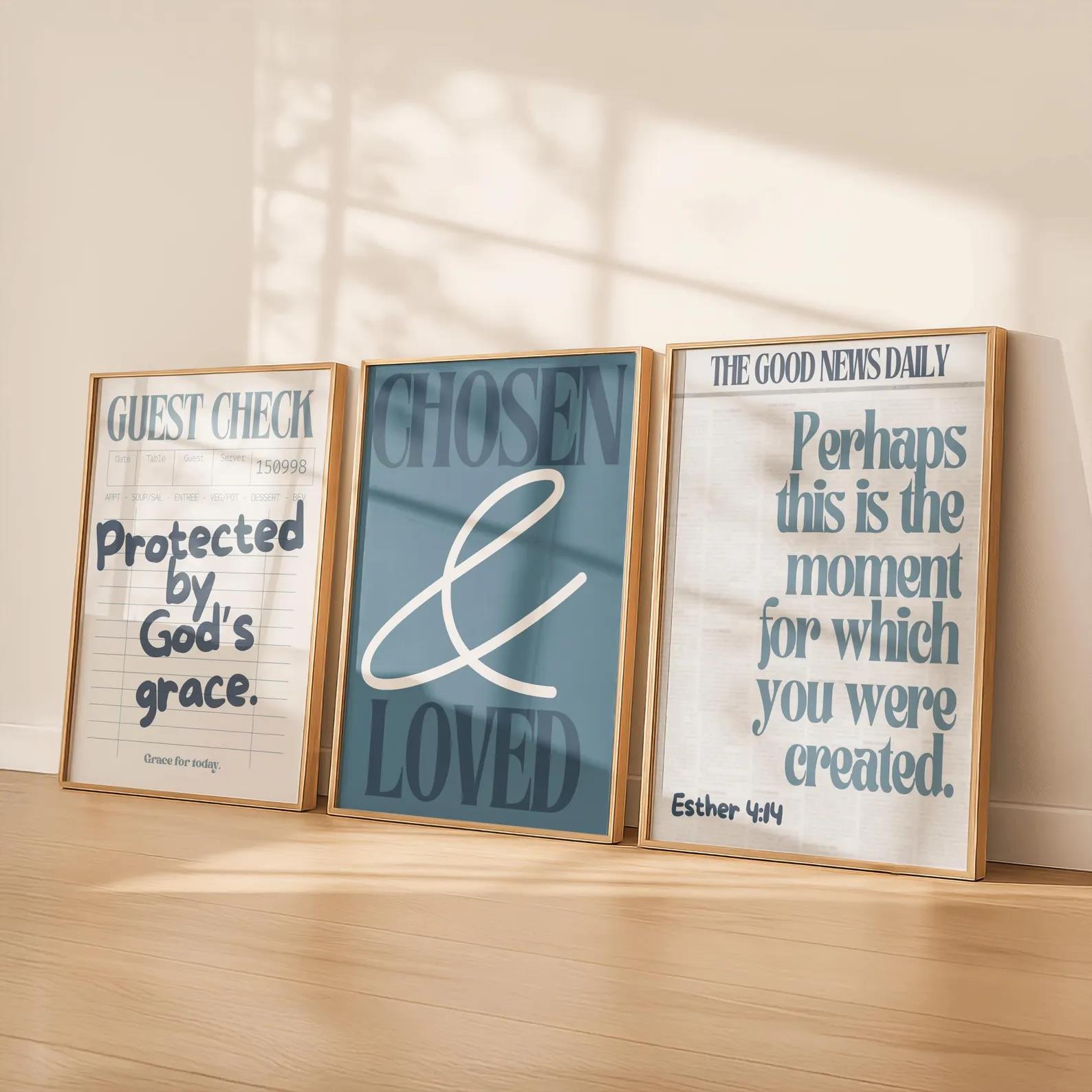 Christian Bible Verse Chosen & - огляд і ціна Home Decor Lovely Home