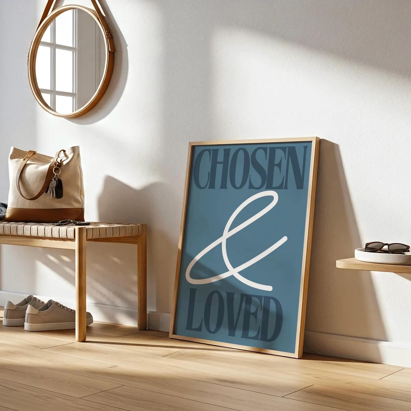 Christian Bible Verse Chosen & - огляд і ціна Home Decor Lovely Home