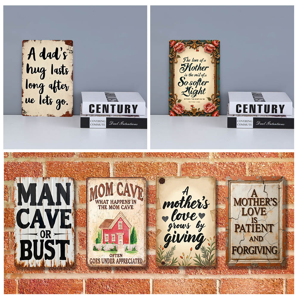 Retro Metal Tin Signs Man Cave - огляд і ціна Home Decor Lovely Home