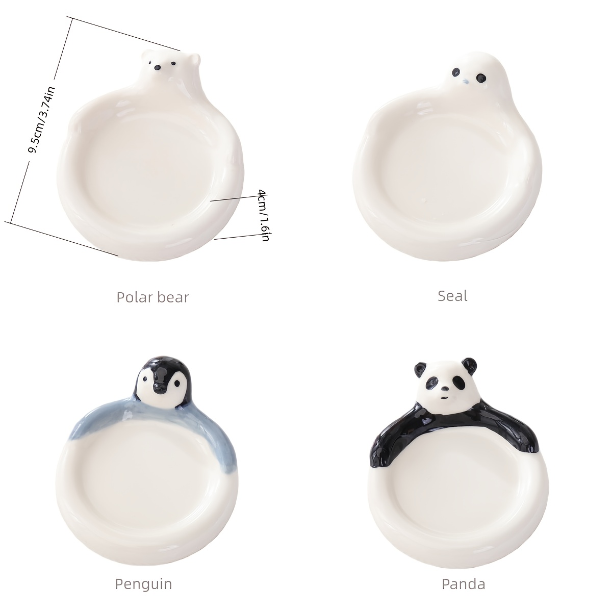 Cute Ceramic Plate Jewelry Tra - огляд і ціна Ceramic Trinket Dish
