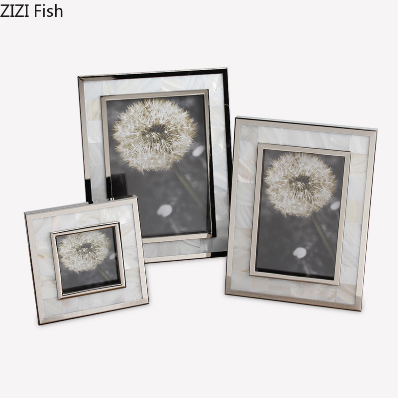 European Shell Decorative Allo - огляд і ціна Bamboo Photo Frame
