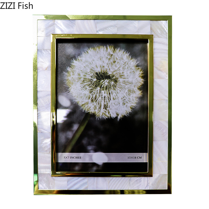 European Shell Decorative Allo - огляд і ціна Bamboo Photo Frame