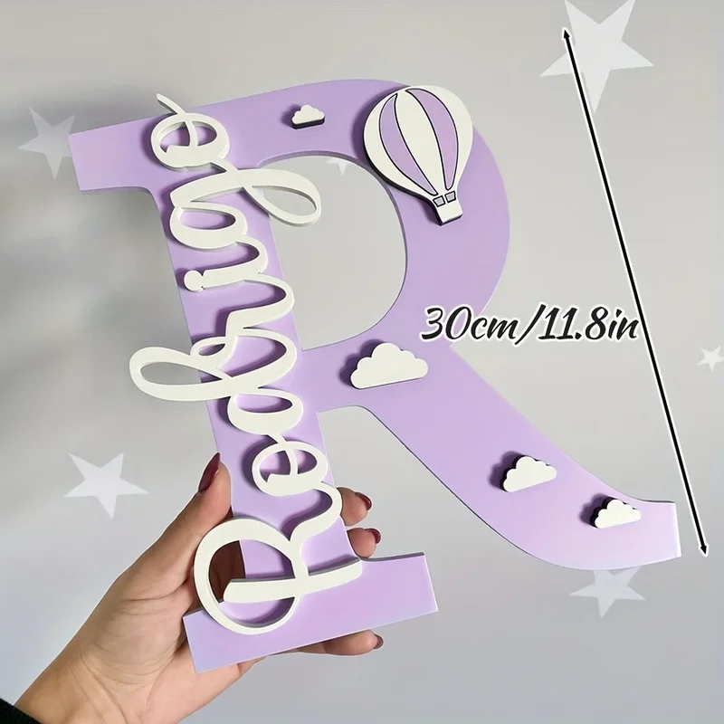 1 custom wooden name tag - per - огляд і ціна Home Decor Com