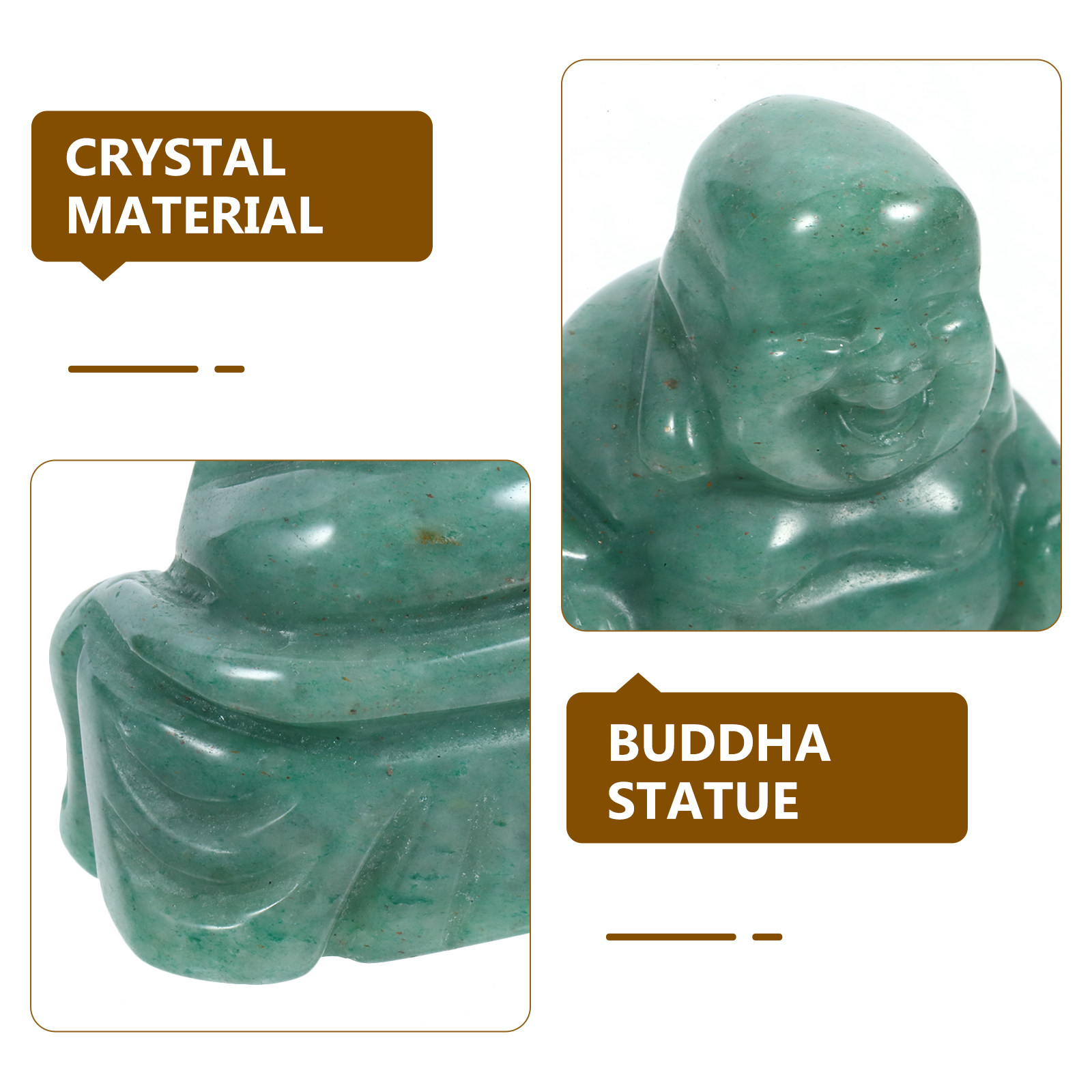 Buddha Crystal Statue Small De - огляд і ціна Home Decor Zen