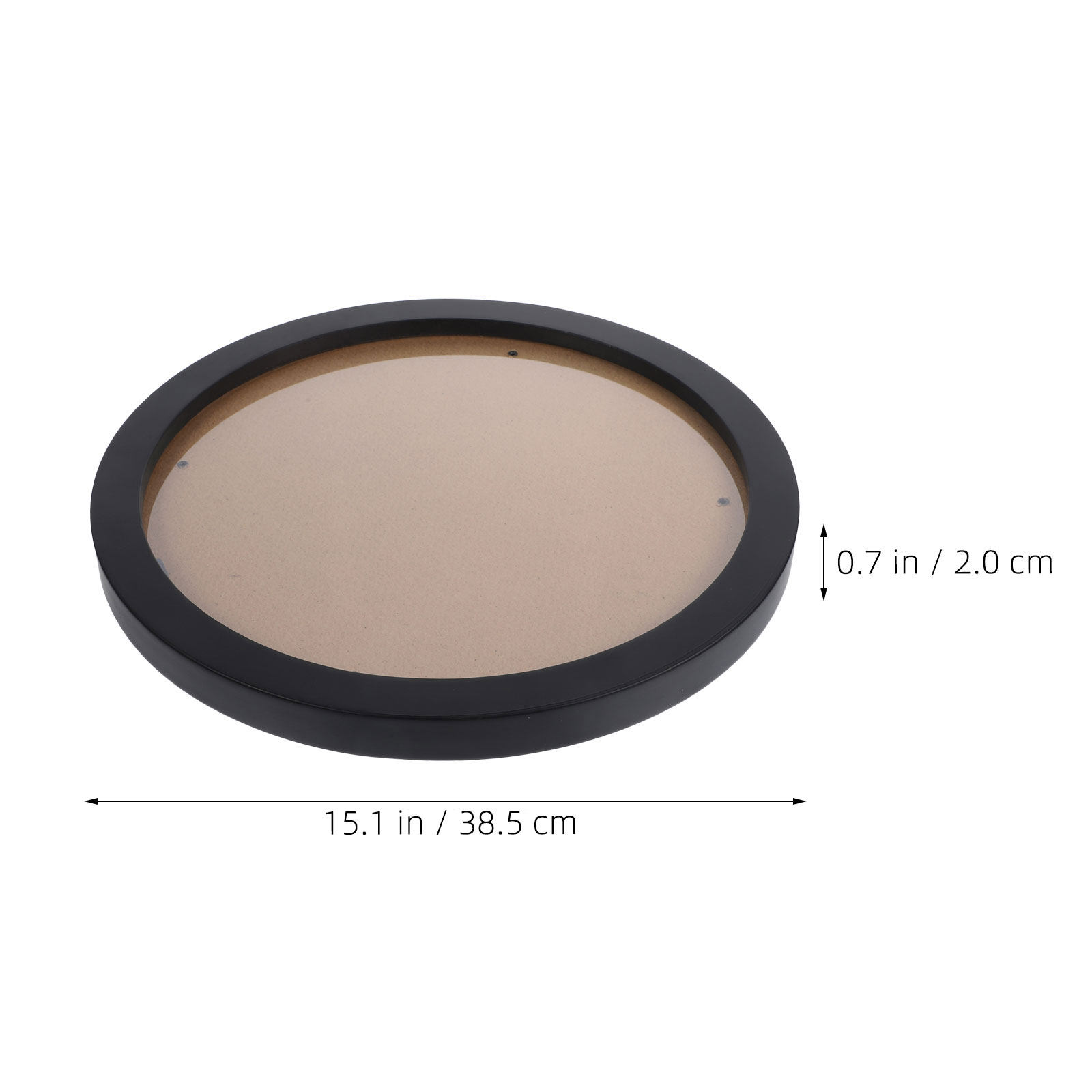 Round Embroidery Display Frame - огляд і ціна Bamboo Photo Frame