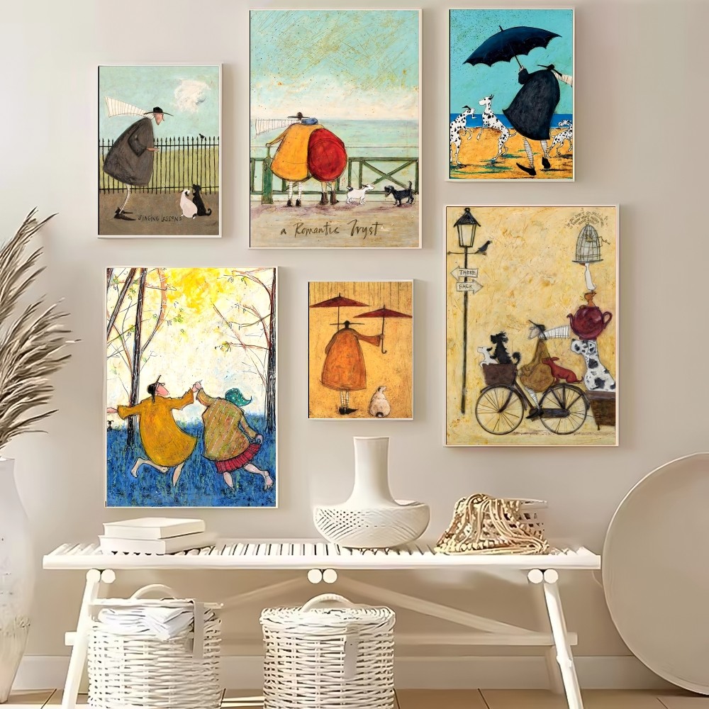 1PC S-Sam T-Toft Art Poster Mu - огляд і ціна Home Decor Living Room Ideas