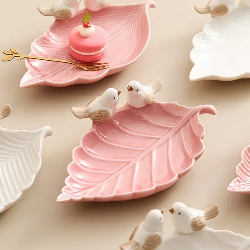 Cute Bird Tray Ceramic Jewelry - огляд і ціна Ceramic Trinket Dish