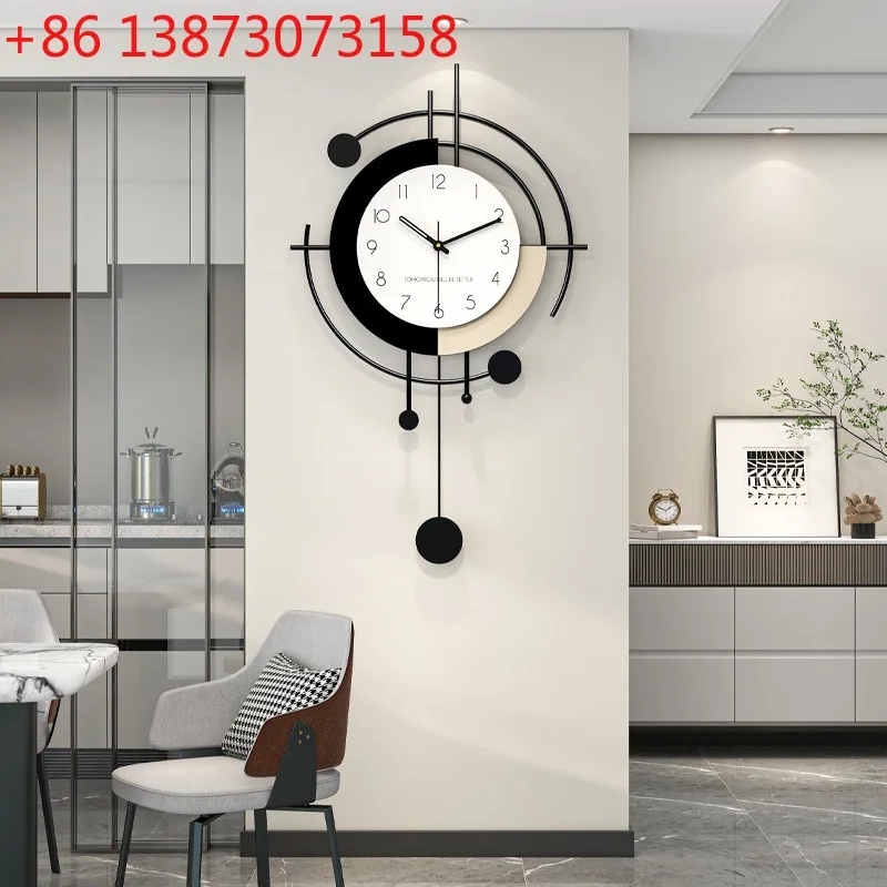 Modern Simple Wall Clock Livin - огляд і ціна Home Decor Living Room Ideas