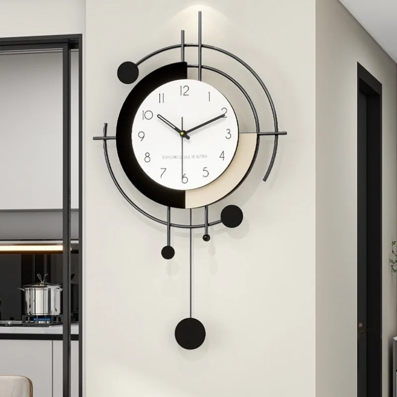 Modern Simple Wall Clock Livin - огляд і ціна Home Decor Living Room Ideas