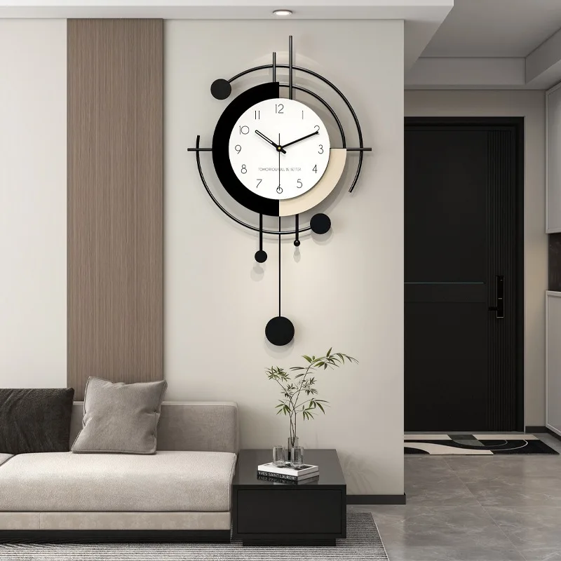 Modern Simple Wall Clock Livin - огляд і ціна Home Decor Living Room Ideas
