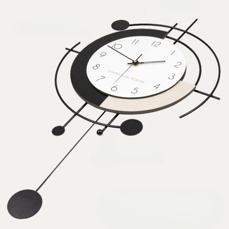 Modern Simple Wall Clock Livin - огляд і ціна Home Decor Living Room Ideas