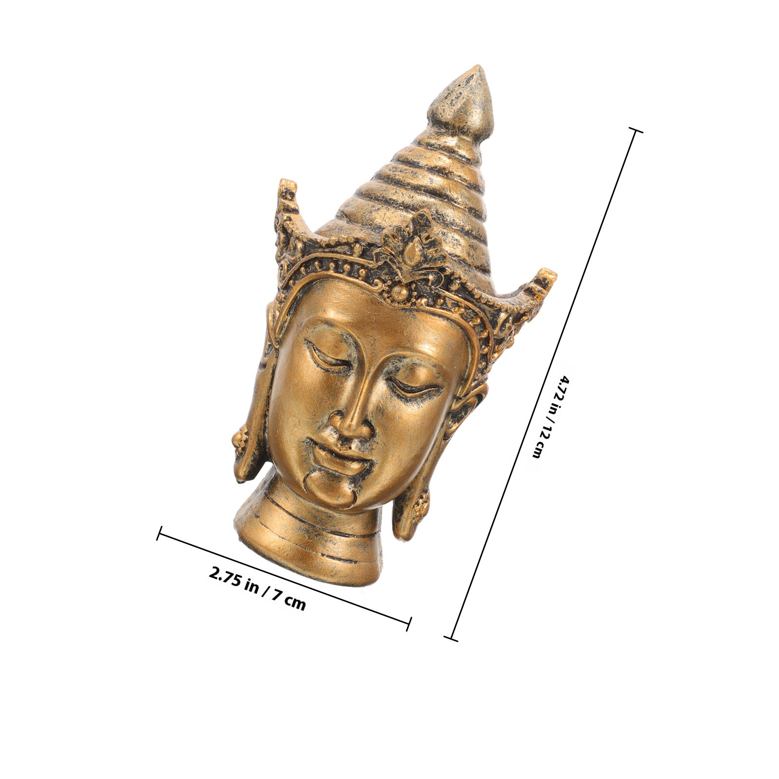 Buddha Head Small Zen Zen Deco - огляд і ціна Home Decor Zen