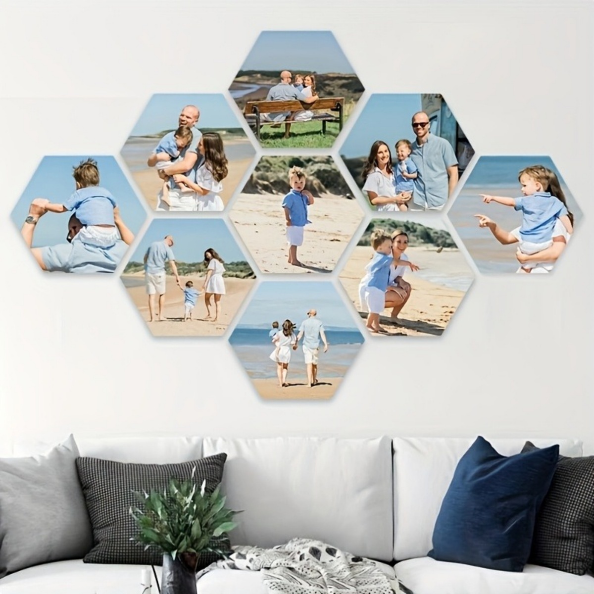 Custom Wall Decor — Modern Hex - огляд і ціна Home Decor Xmas