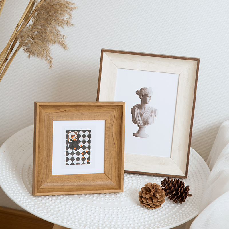 Minimalist Square Photo Frame  - огляд і ціна Bamboo Photo Frame