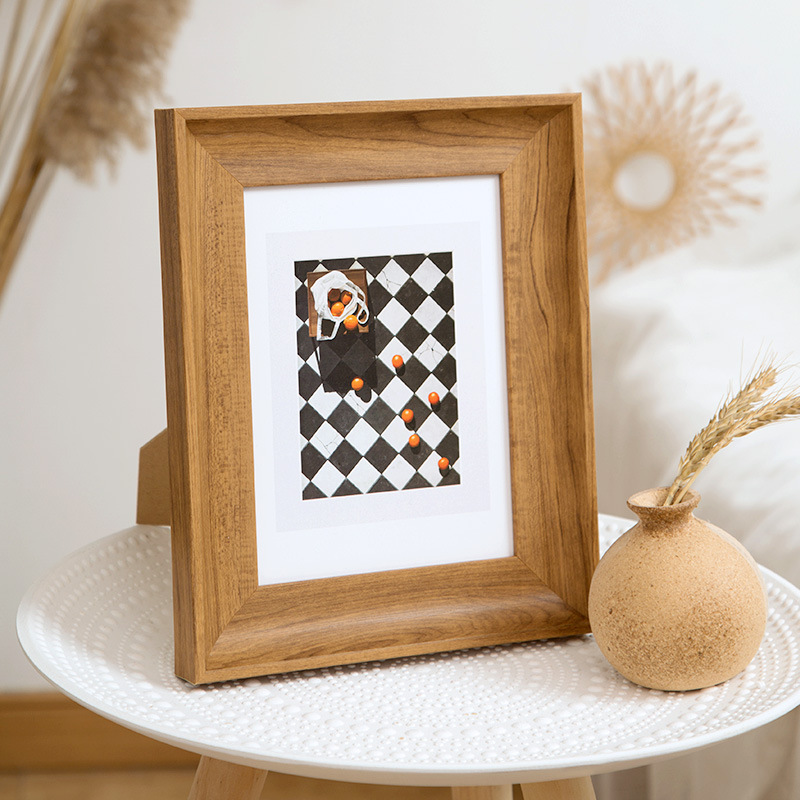 Minimalist Square Photo Frame  - огляд і ціна Bamboo Photo Frame
