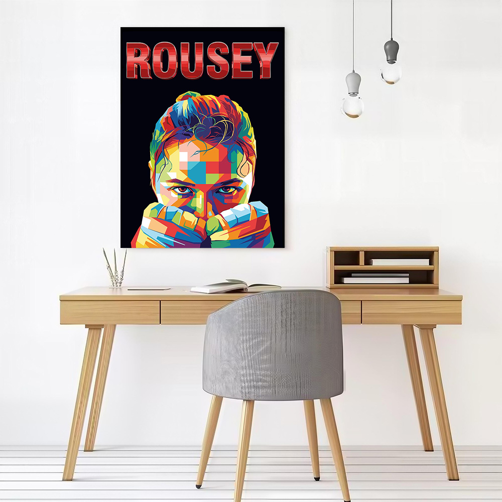 Rousey: Ronda Rousey Pop Art P - огляд і ціна Home Decor Zen