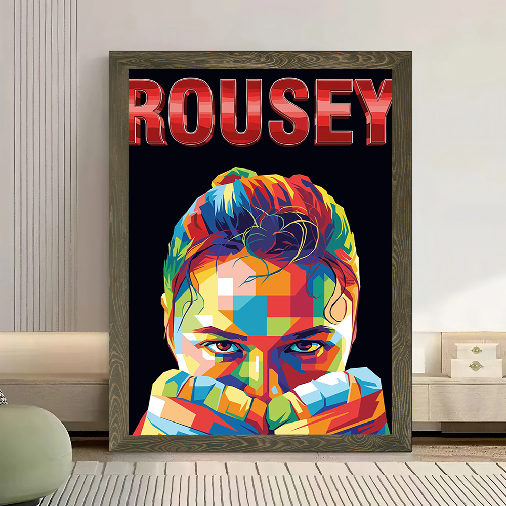 Rousey: Ronda Rousey Pop Art P - огляд і ціна Home Decor Zen