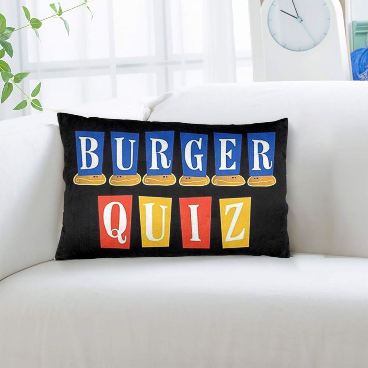 Burger Quiz New Logo Rectangle - огляд і ціна Home Decor Quiz Free