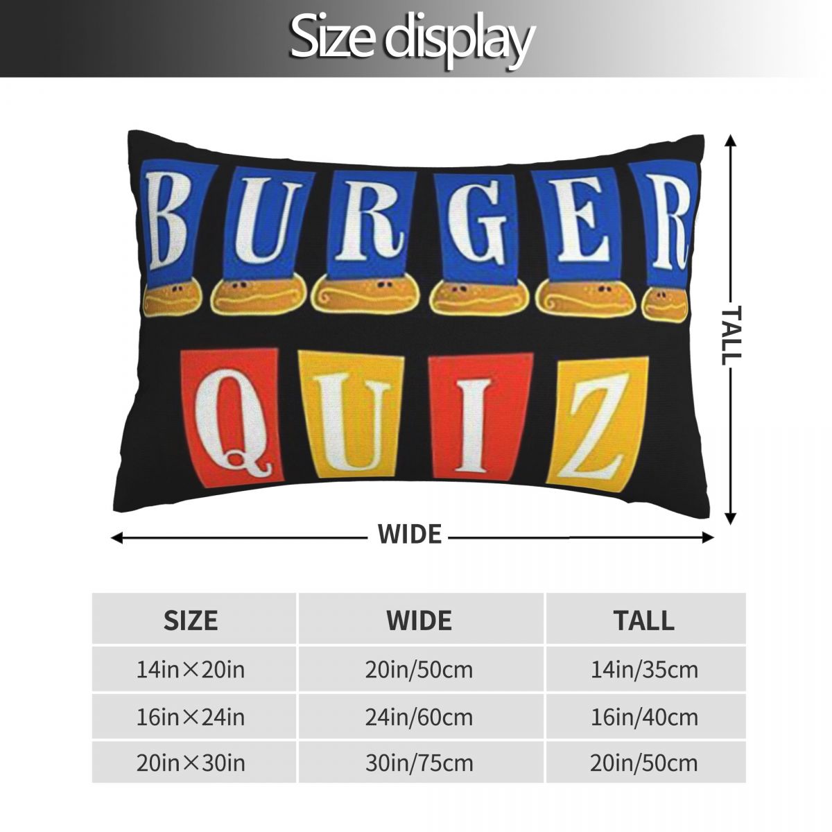 Burger Quiz New Logo Rectangle - огляд і ціна Home Decor Quiz Free