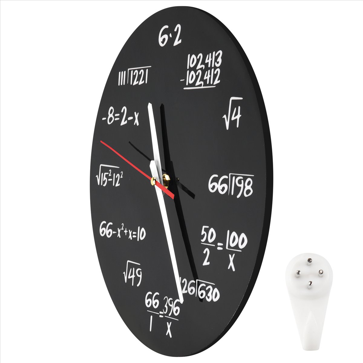 Math Wall Clock Math Formulas  - огляд і ціна Home Decor Quiz Free