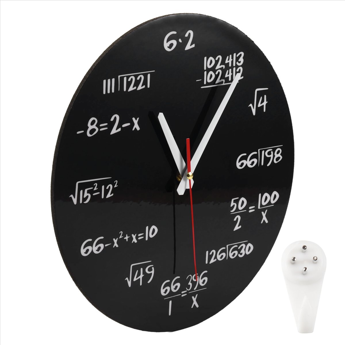Math Wall Clock Math Formulas  - огляд і ціна Home Decor Quiz Free